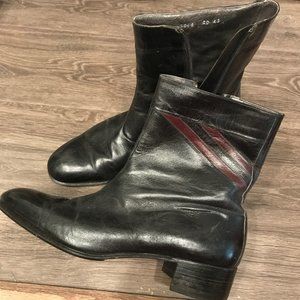 🌟LAST CALL! Vintage Italian Craftsmanship & Leather Boots w/ Accent